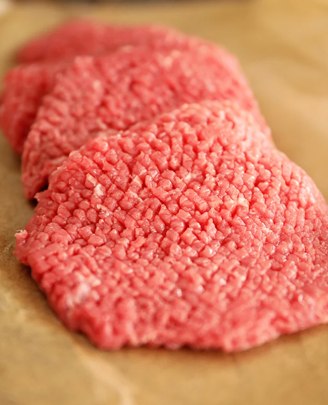 Tenderized Round Steak / Cube Steak