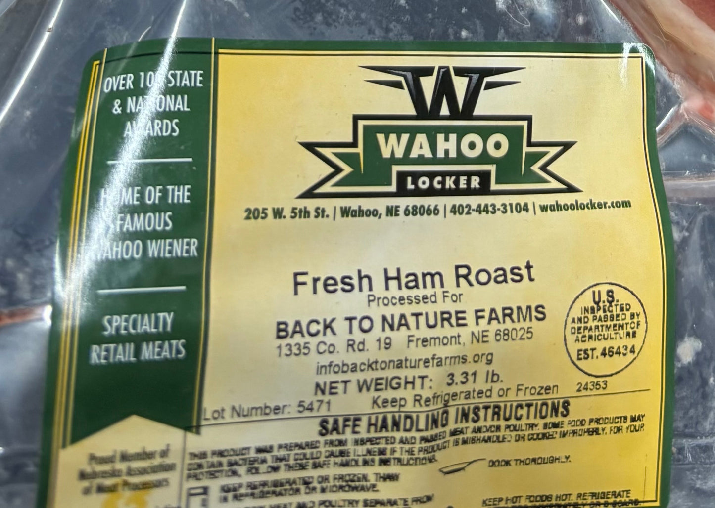 Fresh Ham Roast