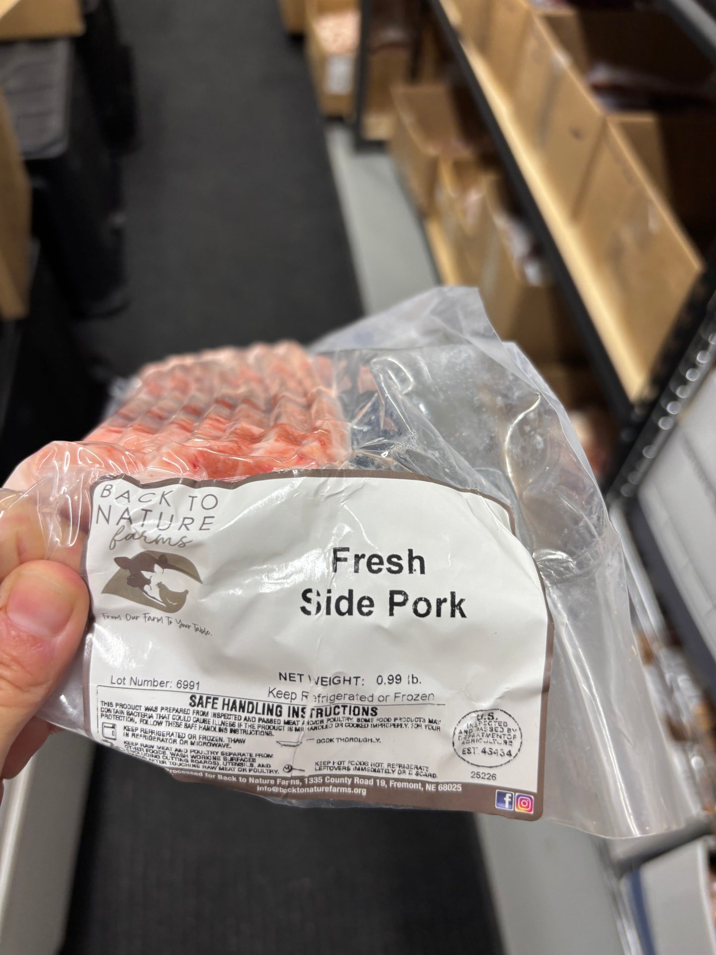 Fresh Side Pork