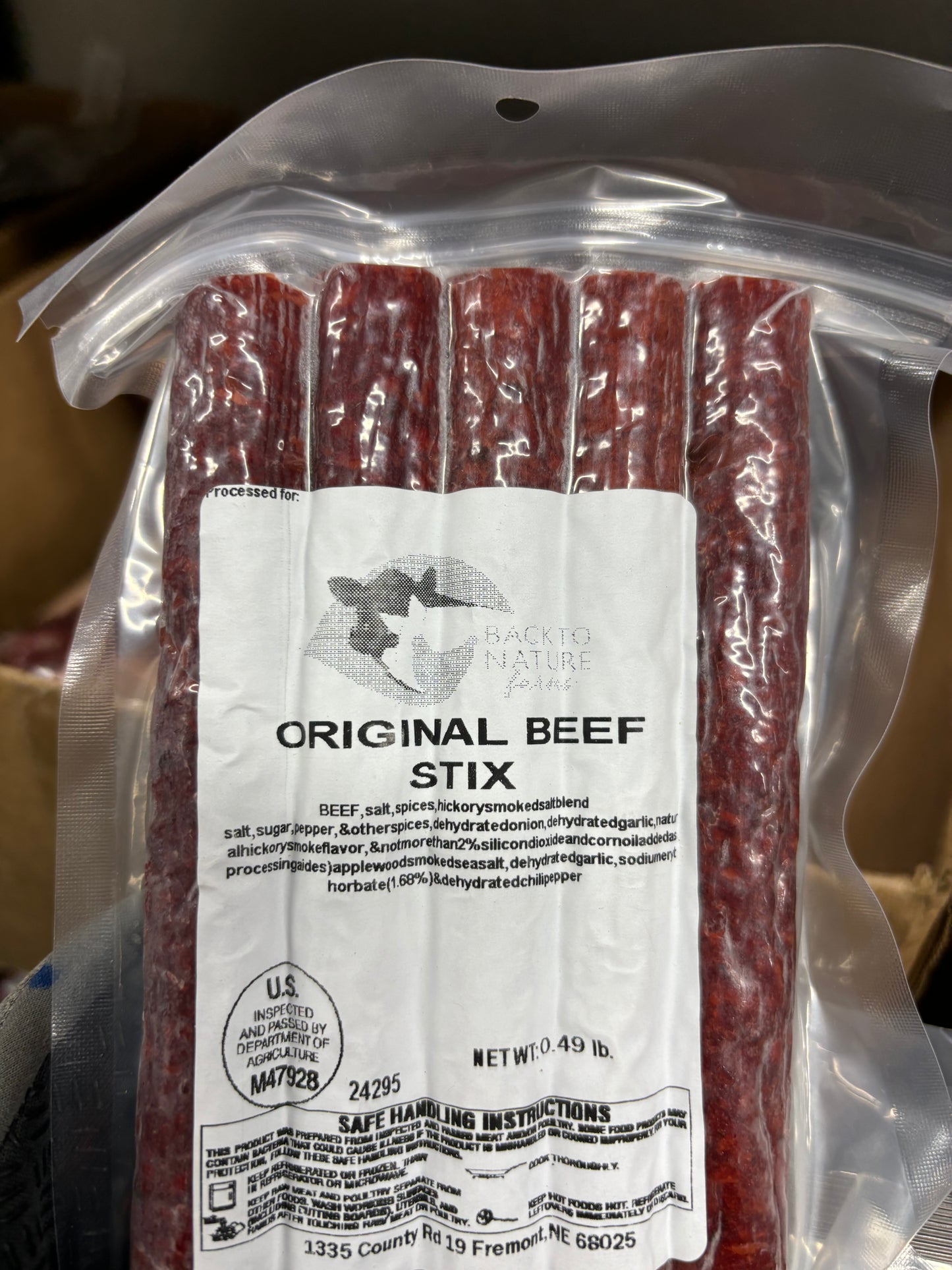 Beef Snack Sticks