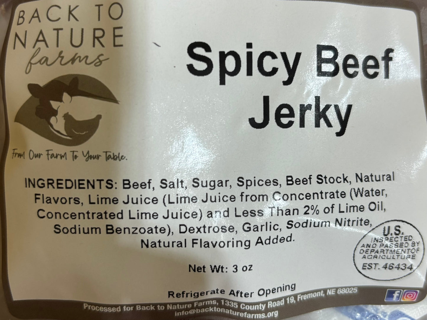 Beef Jerky