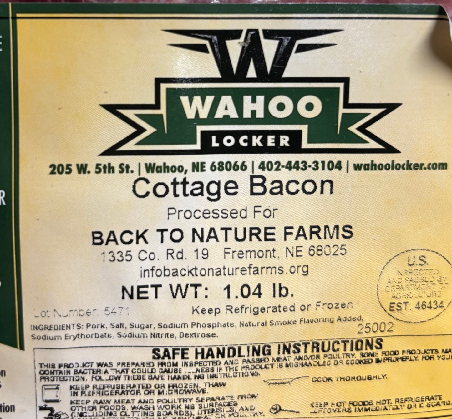 Pork Bacon