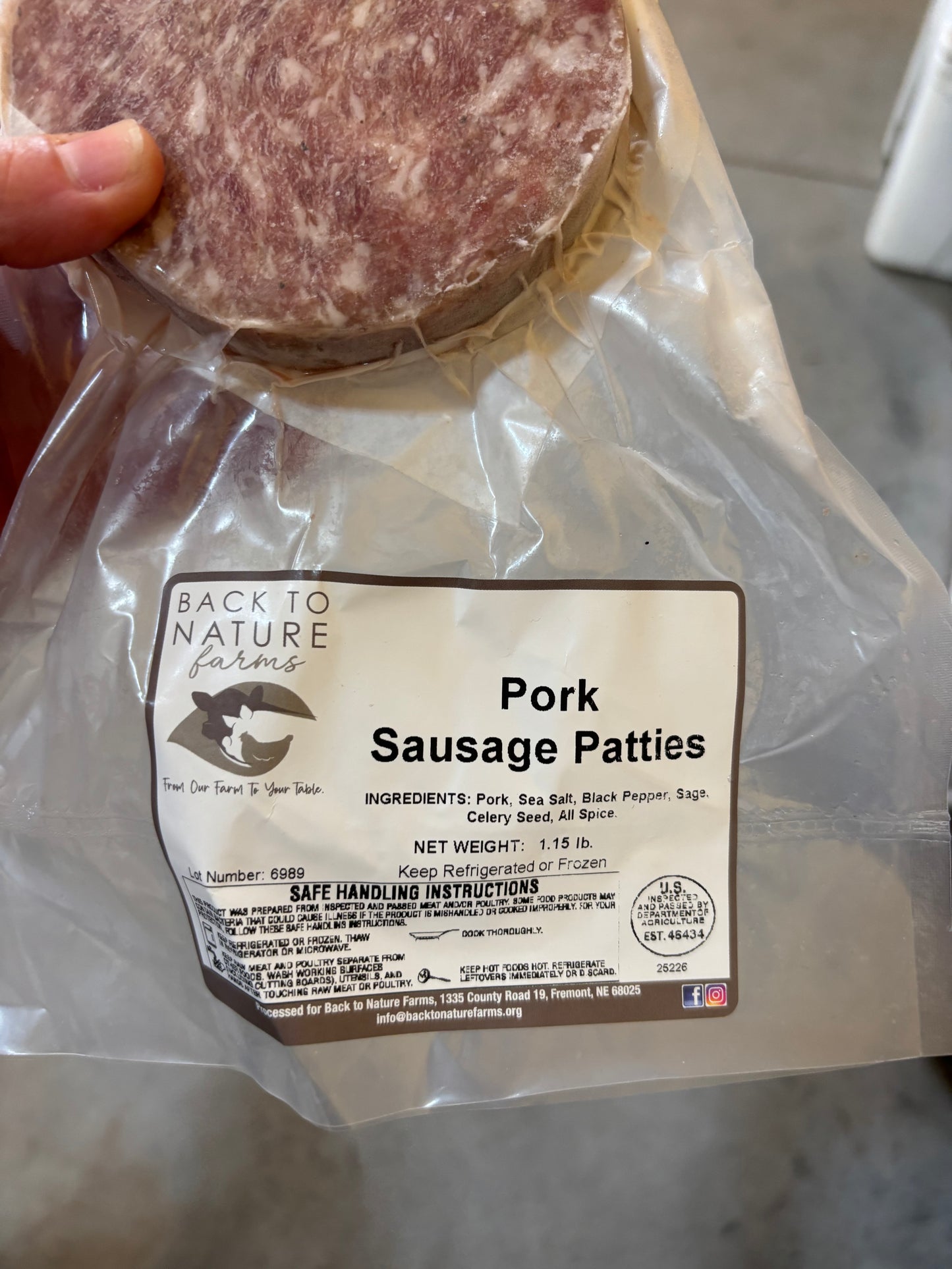 Pork Sausage Patties