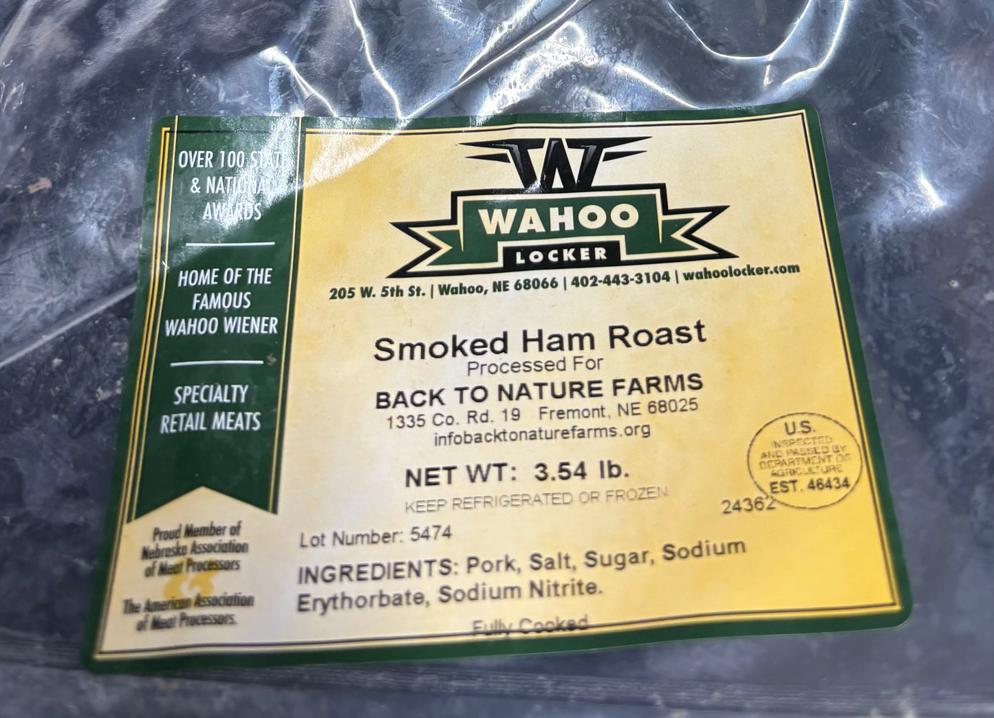 Smoked Ham Roast